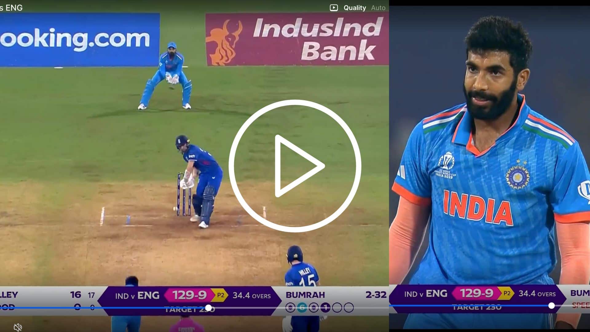 [Watch] Jasprit Bumrah's Trademark Yorker Hits The Final Nail In English Coffin